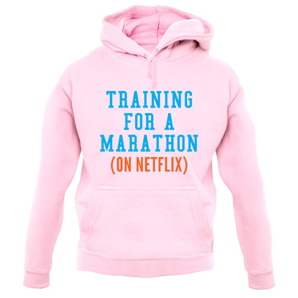 Training For A Marathon On Netflix unisex hoodie Training For A Marathon On Netflix unisex hoodie