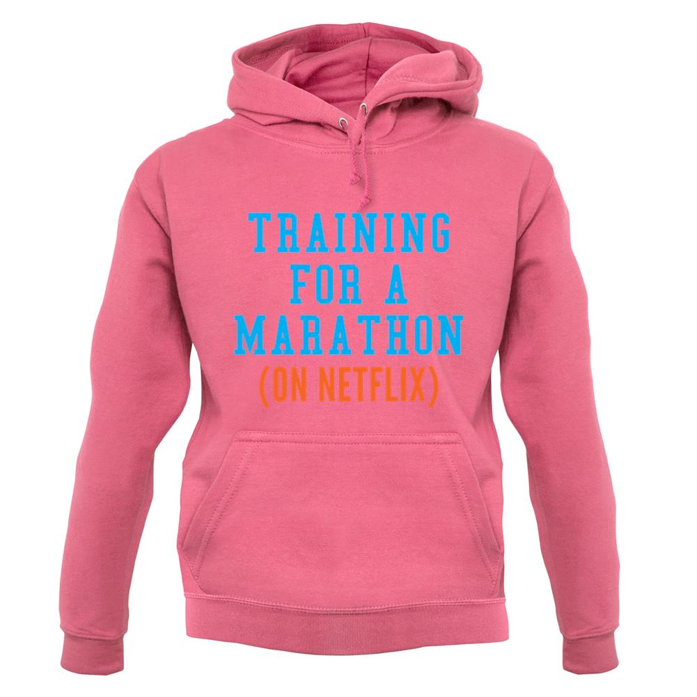 Training For A Marathon On Netflix unisex hoodie Training For A Marathon On Netflix unisex hoodie