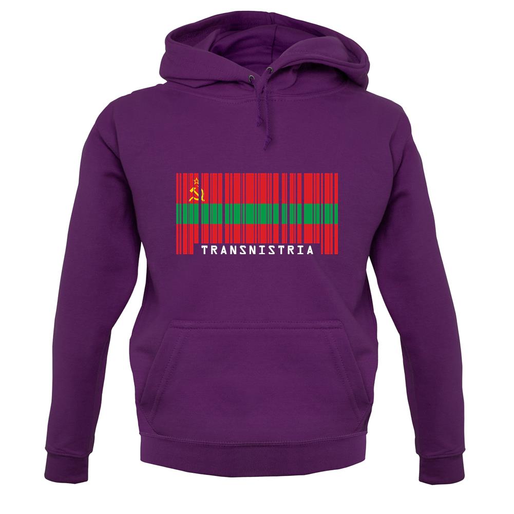Transnistria Barcode Style Flag unisex hoodie Transnistria Barcode Style Flag unisex hoodie