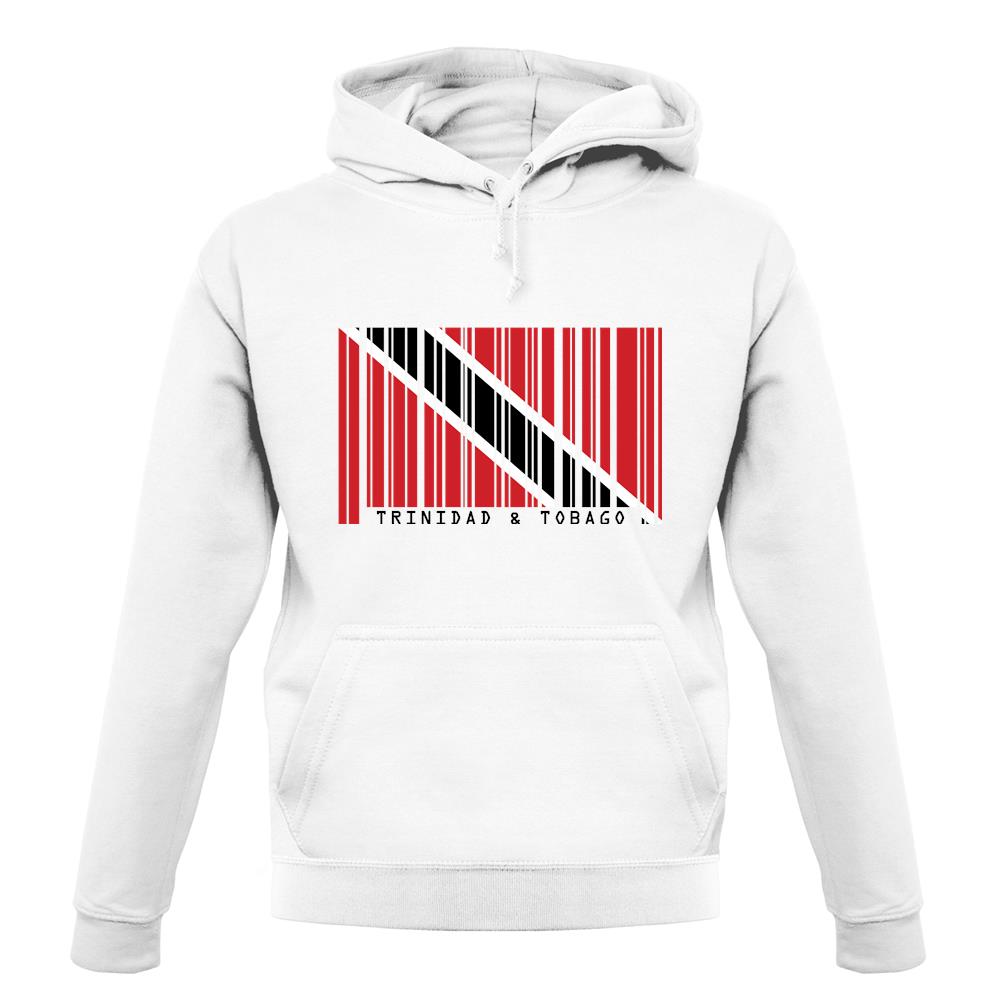 Trinidad And Tobago Barcode Style Flag unisex hoodie Trinidad And Tobago Barcode Style Flag unisex hoodie