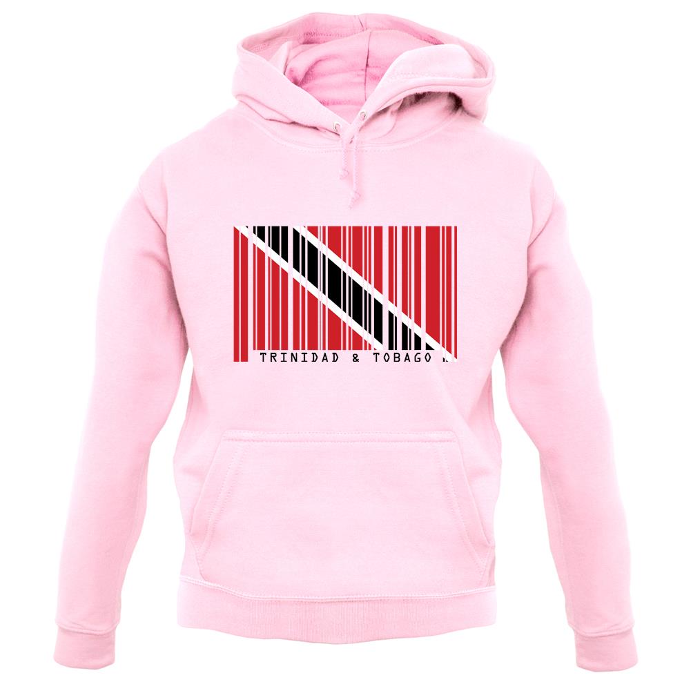 Trinidad And Tobago Barcode Style Flag unisex hoodie Trinidad And Tobago Barcode Style Flag unisex hoodie