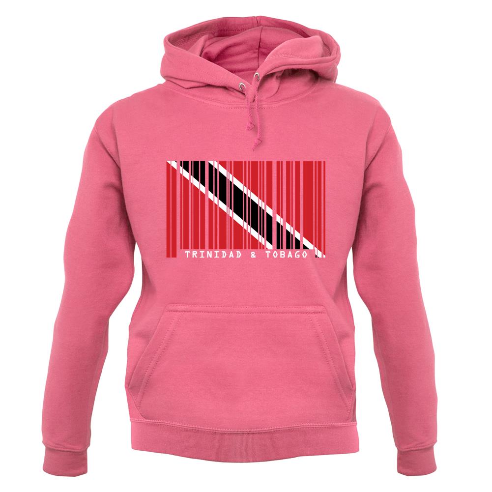 Trinidad And Tobago Barcode Style Flag unisex hoodie Trinidad And Tobago Barcode Style Flag unisex hoodie