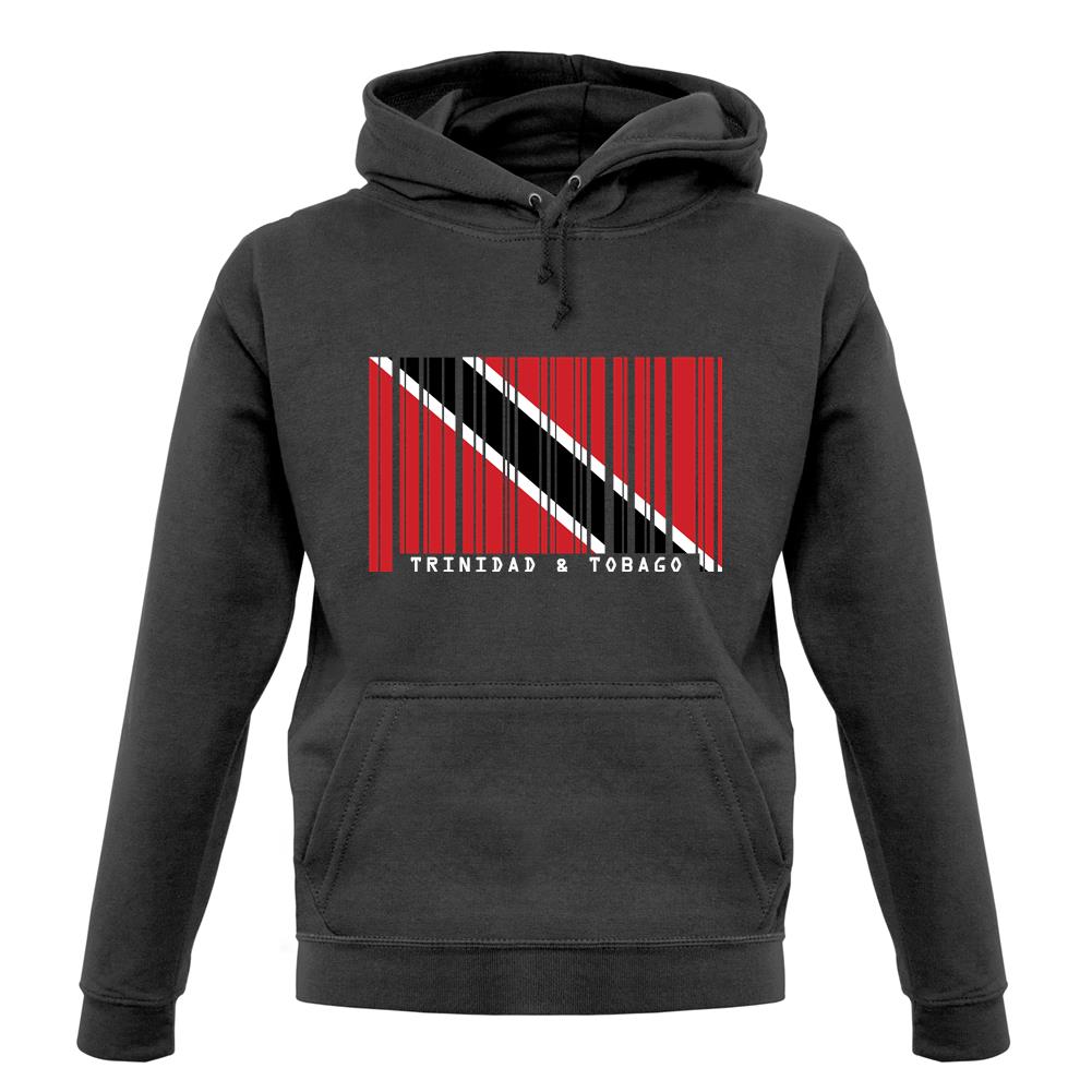 Trinidad And Tobago Barcode Style Flag unisex hoodie Trinidad And Tobago Barcode Style Flag unisex hoodie