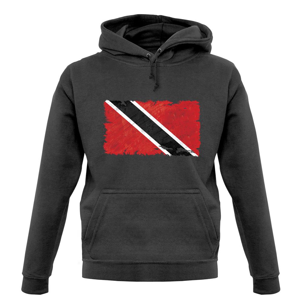 Trinidad And Tobago Grunge Style Flag unisex hoodie Trinidad And Tobago Grunge Style Flag unisex hoodie