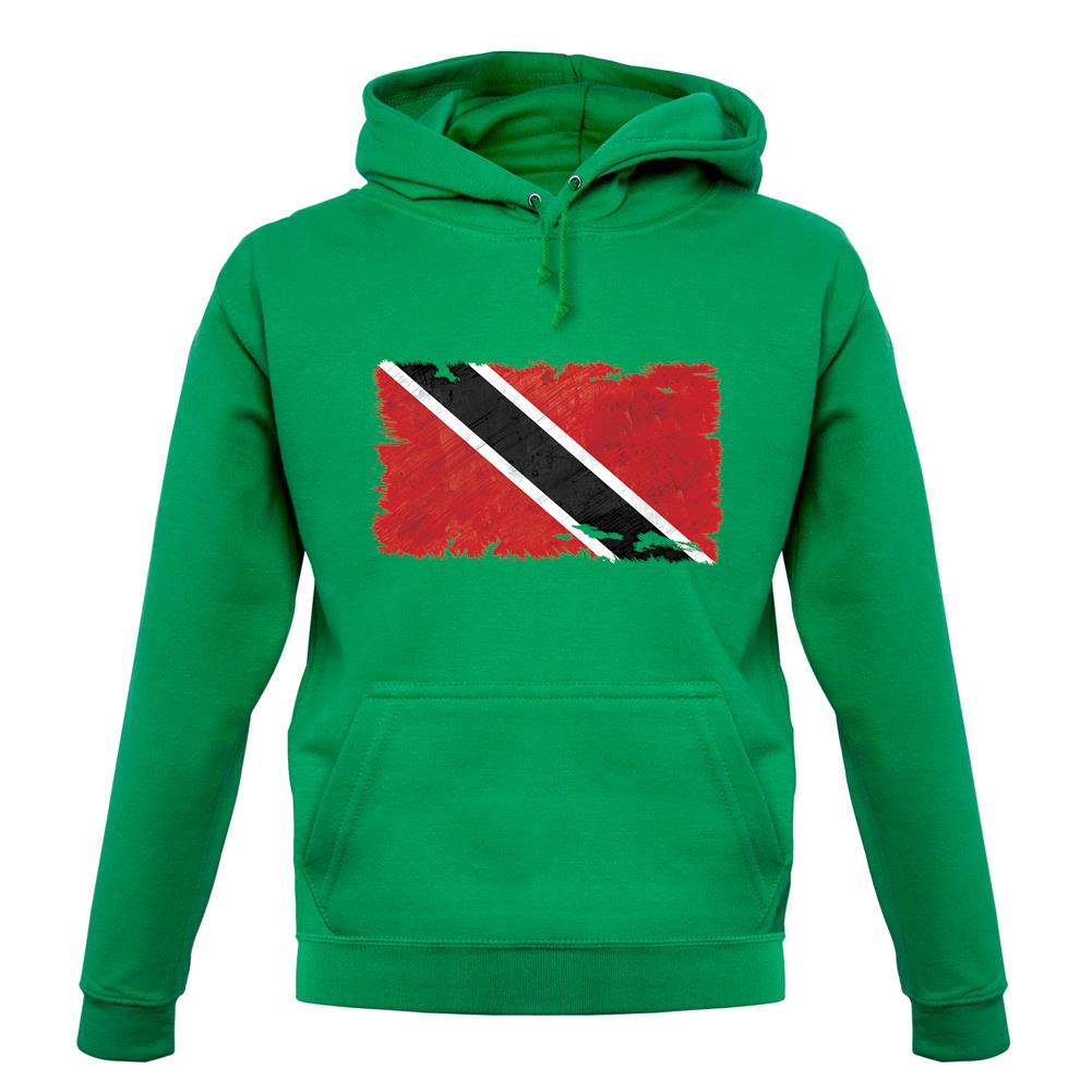 Trinidad And Tobago Grunge Style Flag unisex hoodie Trinidad And Tobago Grunge Style Flag unisex hoodie