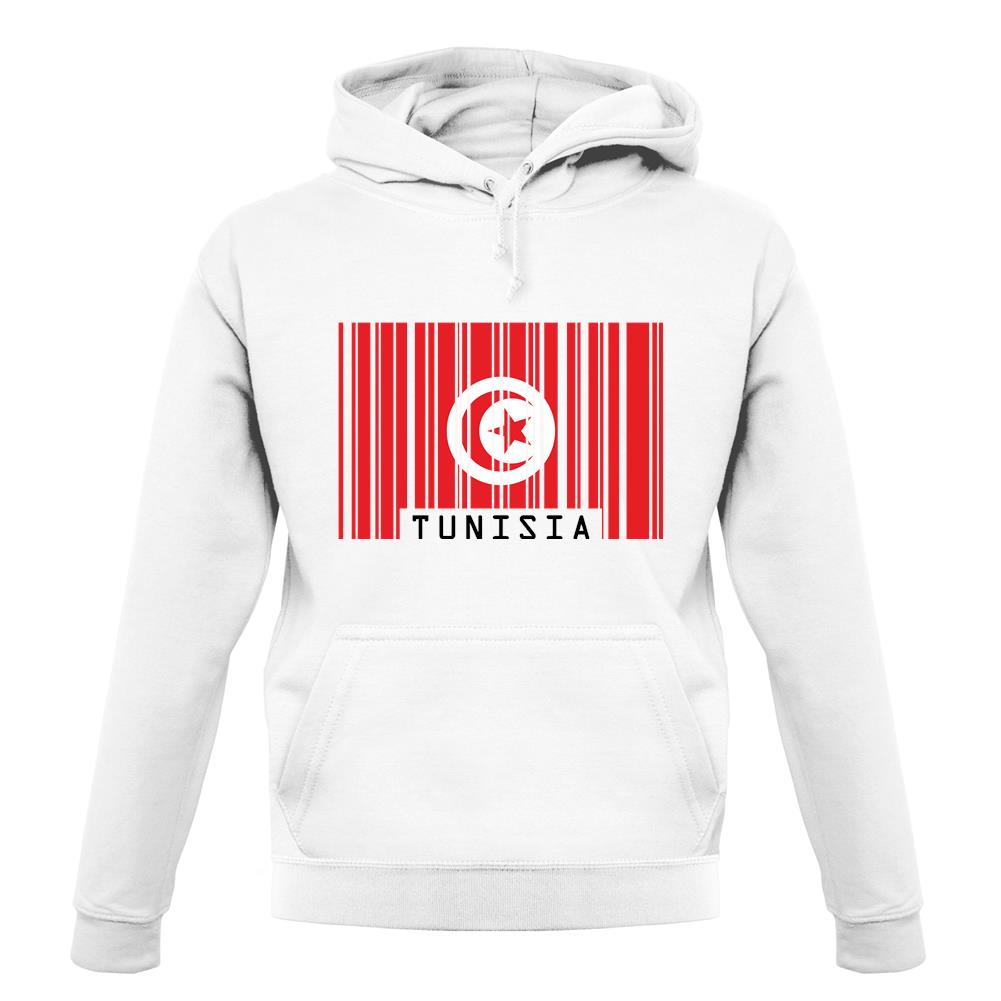 Tunisia Barcode Style Flag unisex hoodie Tunisia Barcode Style Flag unisex hoodie