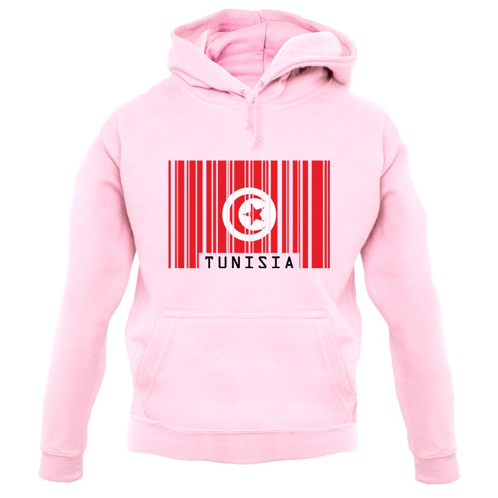 Tunisia Barcode Style Flag unisex hoodie Tunisia Barcode Style Flag unisex hoodie