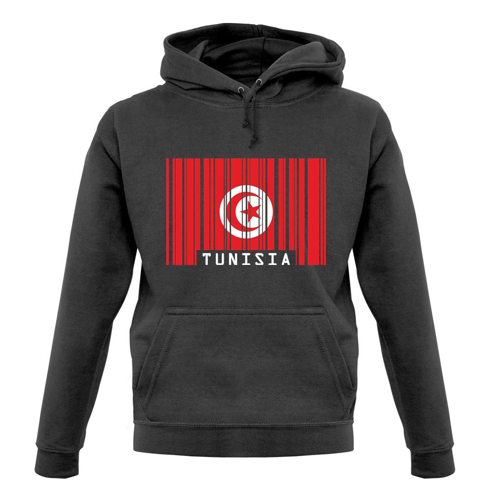 Tunisia Barcode Style Flag unisex hoodie Tunisia Barcode Style Flag unisex hoodie