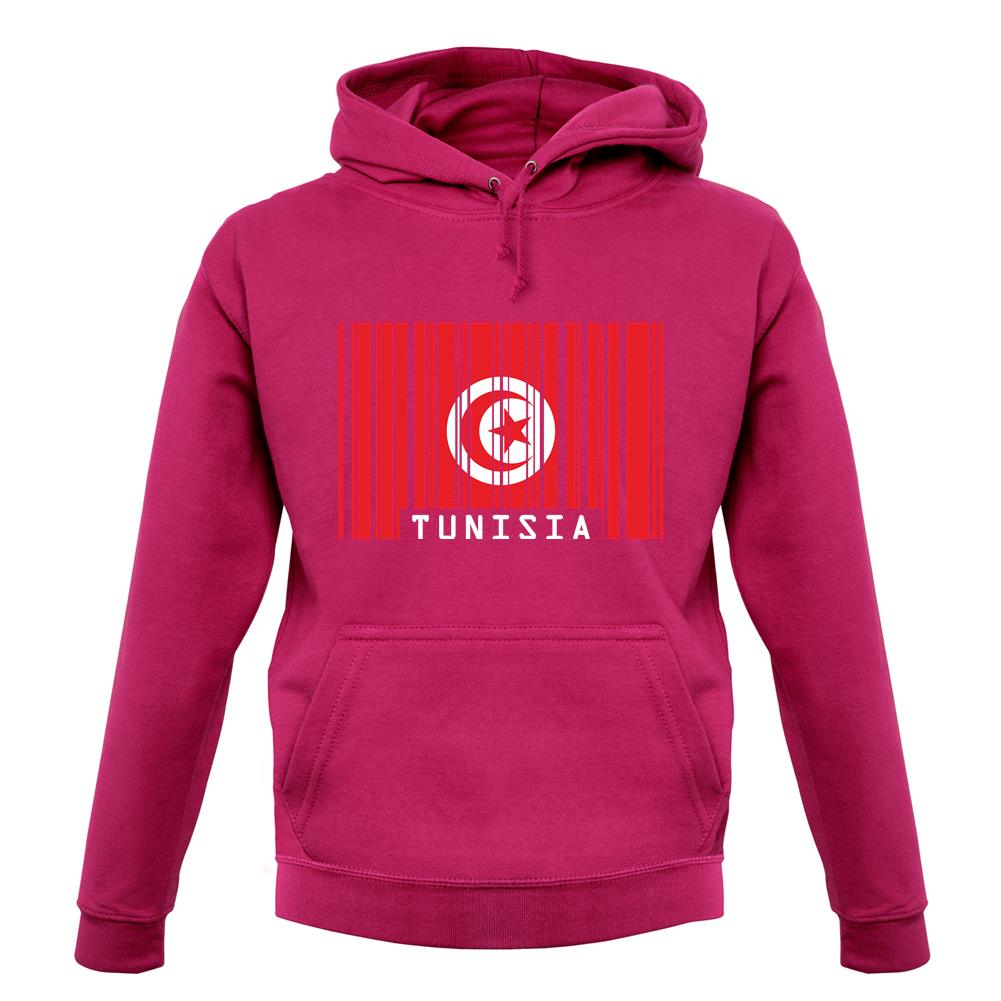 Tunisia Barcode Style Flag unisex hoodie Tunisia Barcode Style Flag unisex hoodie