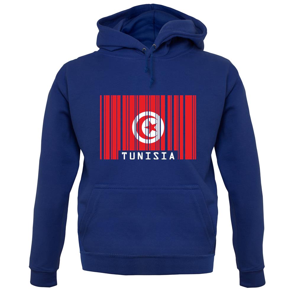 Tunisia Barcode Style Flag unisex hoodie Tunisia Barcode Style Flag unisex hoodie