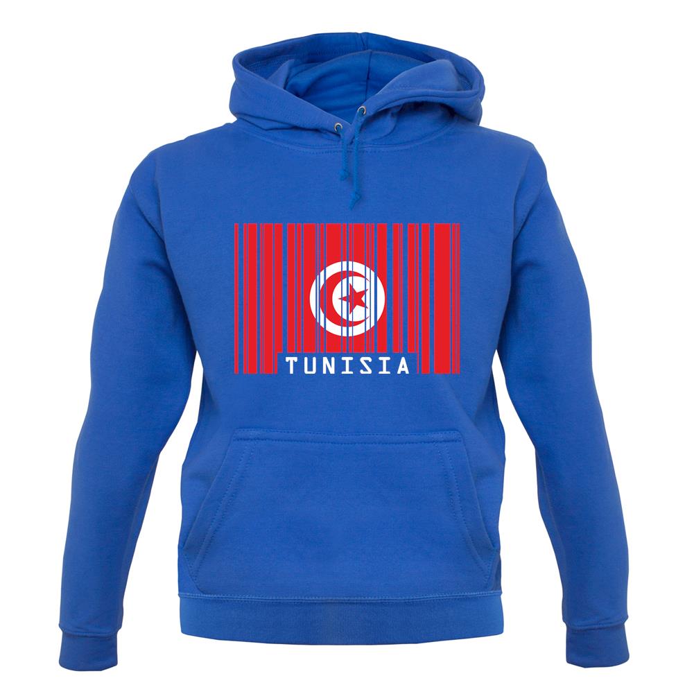 Tunisia Barcode Style Flag unisex hoodie Tunisia Barcode Style Flag unisex hoodie