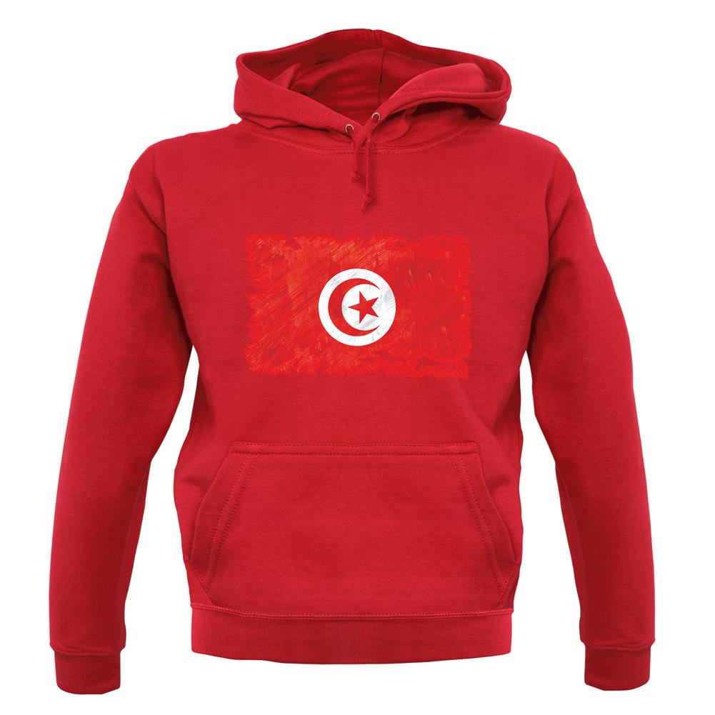 Tunisia Grunge Style Flag unisex hoodie Tunisia Grunge Style Flag unisex hoodie