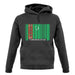 Turkmenistan Barcode Style Flag unisex hoodie Turkmenistan Barcode Style Flag unisex hoodie