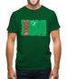 Turkmenistan Grunge Style Flag Mens T-Shirt Turkmenistan Grunge Style Flag Mens T-Shirt
