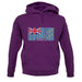 Tuvalu Barcode Style Flag unisex hoodie Tuvalu Barcode Style Flag unisex hoodie