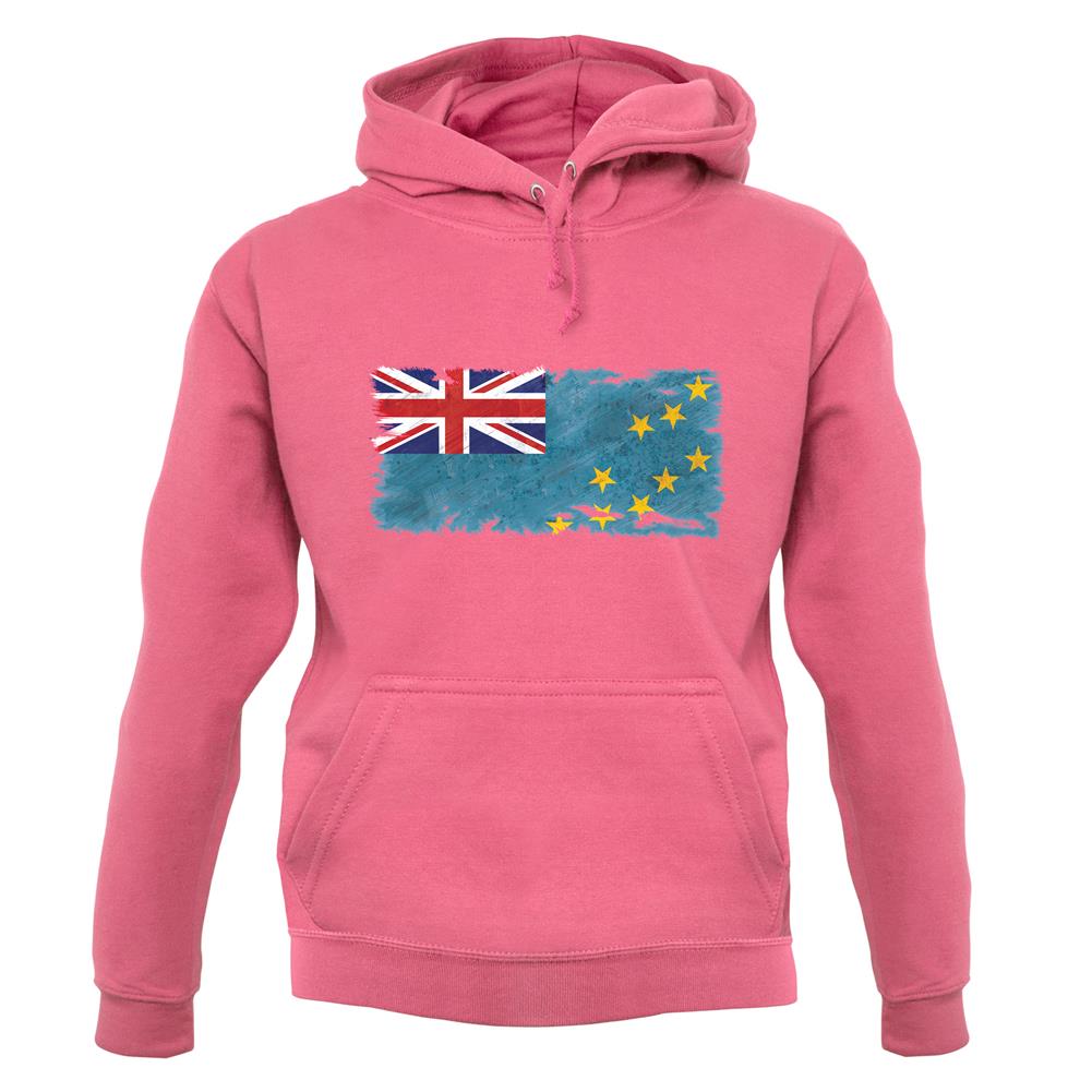 Tuvalu Grunge Style Flag unisex hoodie Tuvalu Grunge Style Flag unisex hoodie
