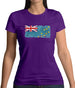 Tuvalu Grunge Style Flag Womens T-Shirt Tuvalu Grunge Style Flag Womens T-Shirt