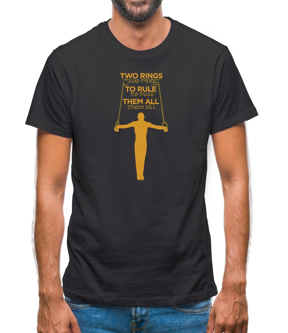 Two Rings To Rule Them Mens T-Shirt Two Rings To Rule Them Mens T-Shirt