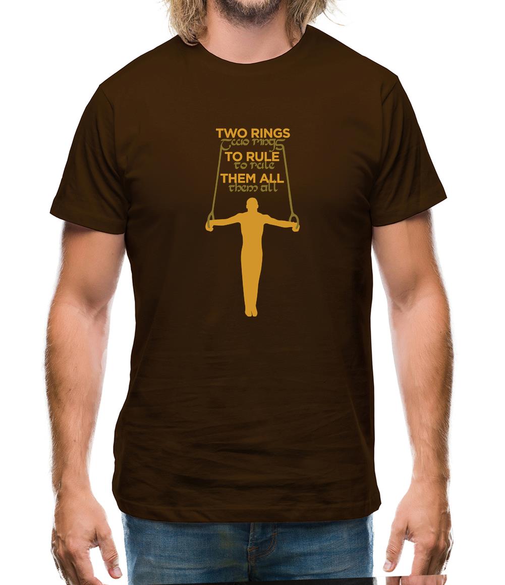 Two Rings To Rule Them Mens T-Shirt Two Rings To Rule Them Mens T-Shirt