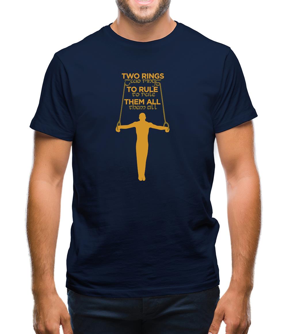 Two Rings To Rule Them Mens T-Shirt Two Rings To Rule Them Mens T-Shirt