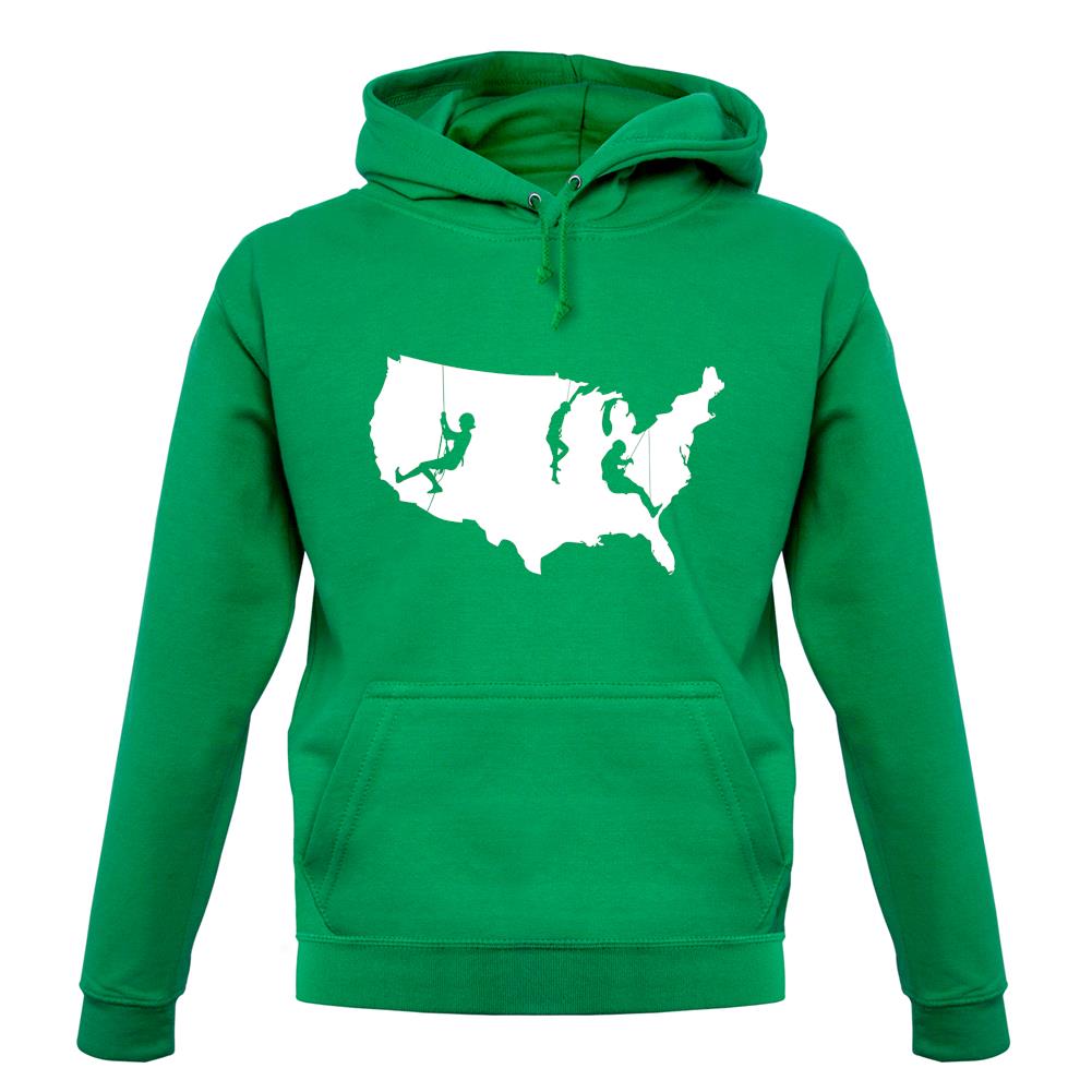 USA Climbing unisex hoodie USA Climbing unisex hoodie