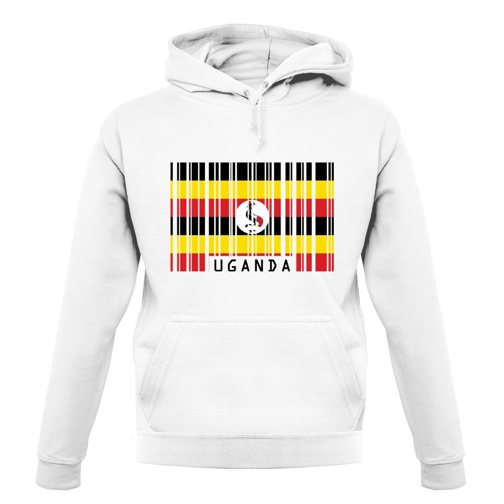 Uganda Barcode Style Flag unisex hoodie Uganda Barcode Style Flag unisex hoodie