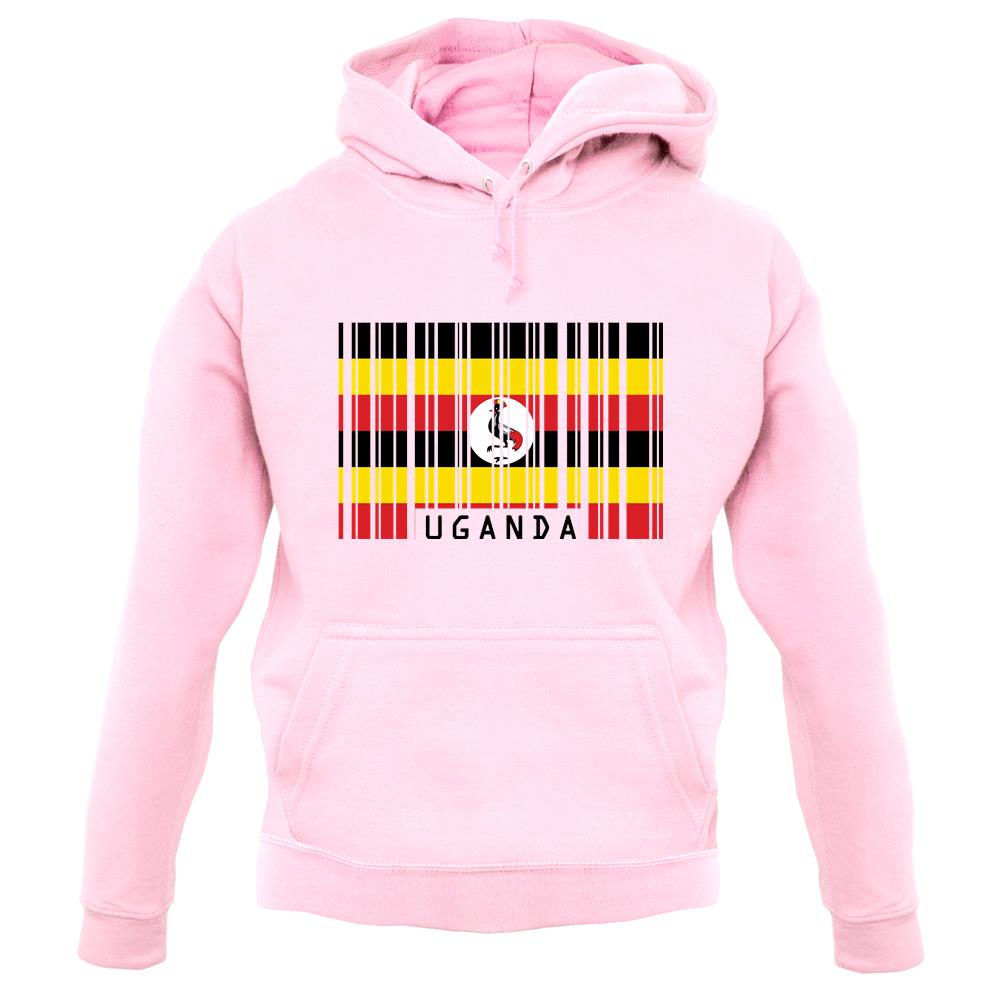Uganda Barcode Style Flag unisex hoodie Uganda Barcode Style Flag unisex hoodie