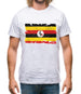 Uganda Grunge Style Flag Mens T-Shirt Uganda Grunge Style Flag Mens T-Shirt