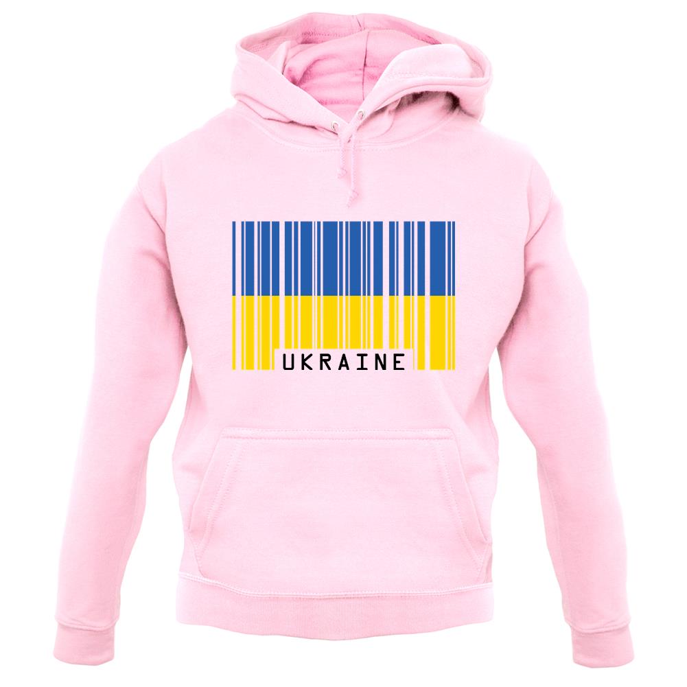 Ukraine Barcode Style Flag unisex hoodie Ukraine Barcode Style Flag unisex hoodie
