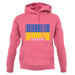 Ukraine Barcode Style Flag unisex hoodie Ukraine Barcode Style Flag unisex hoodie