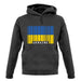 Ukraine Barcode Style Flag unisex hoodie Ukraine Barcode Style Flag unisex hoodie
