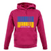 Ukraine Barcode Style Flag unisex hoodie Ukraine Barcode Style Flag unisex hoodie