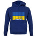 Ukraine Barcode Style Flag unisex hoodie Ukraine Barcode Style Flag unisex hoodie