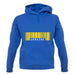Ukraine Barcode Style Flag unisex hoodie Ukraine Barcode Style Flag unisex hoodie