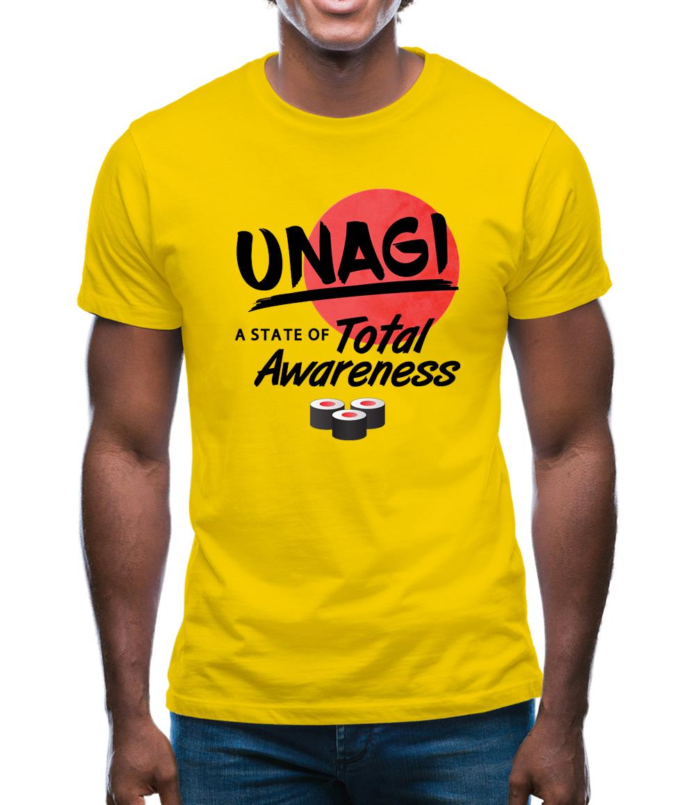 Unagi, Total Awareness Mens T-Shirt Unagi, Total Awareness Mens T-Shirt