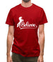 Believe Unicorn Mens T-Shirt Believe Unicorn Mens T-Shirt