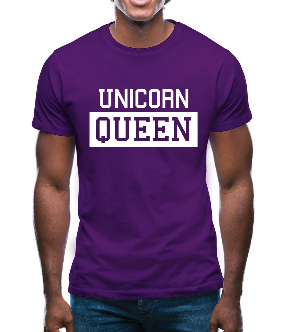 Unicorn Queen Mens T-Shirt Unicorn Queen Mens T-Shirt