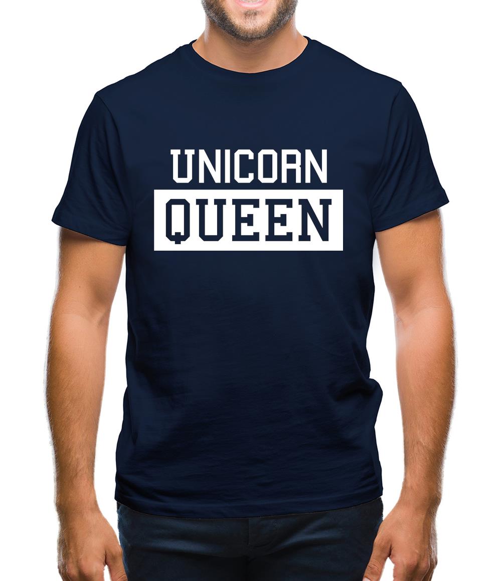 Unicorn Queen Mens T-Shirt Unicorn Queen Mens T-Shirt