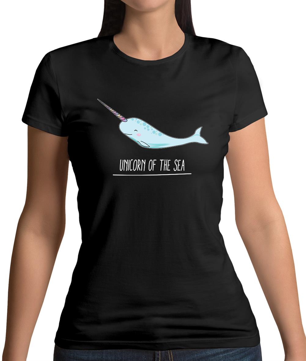 Unicorn Of The Sea Womens T-Shirt Unicorn Of The Sea Womens T-Shirt