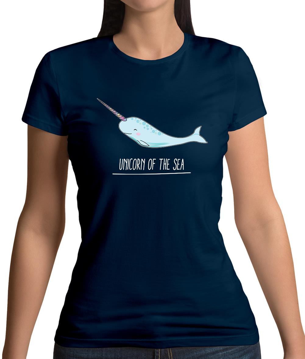 Unicorn Of The Sea Womens T-Shirt Unicorn Of The Sea Womens T-Shirt