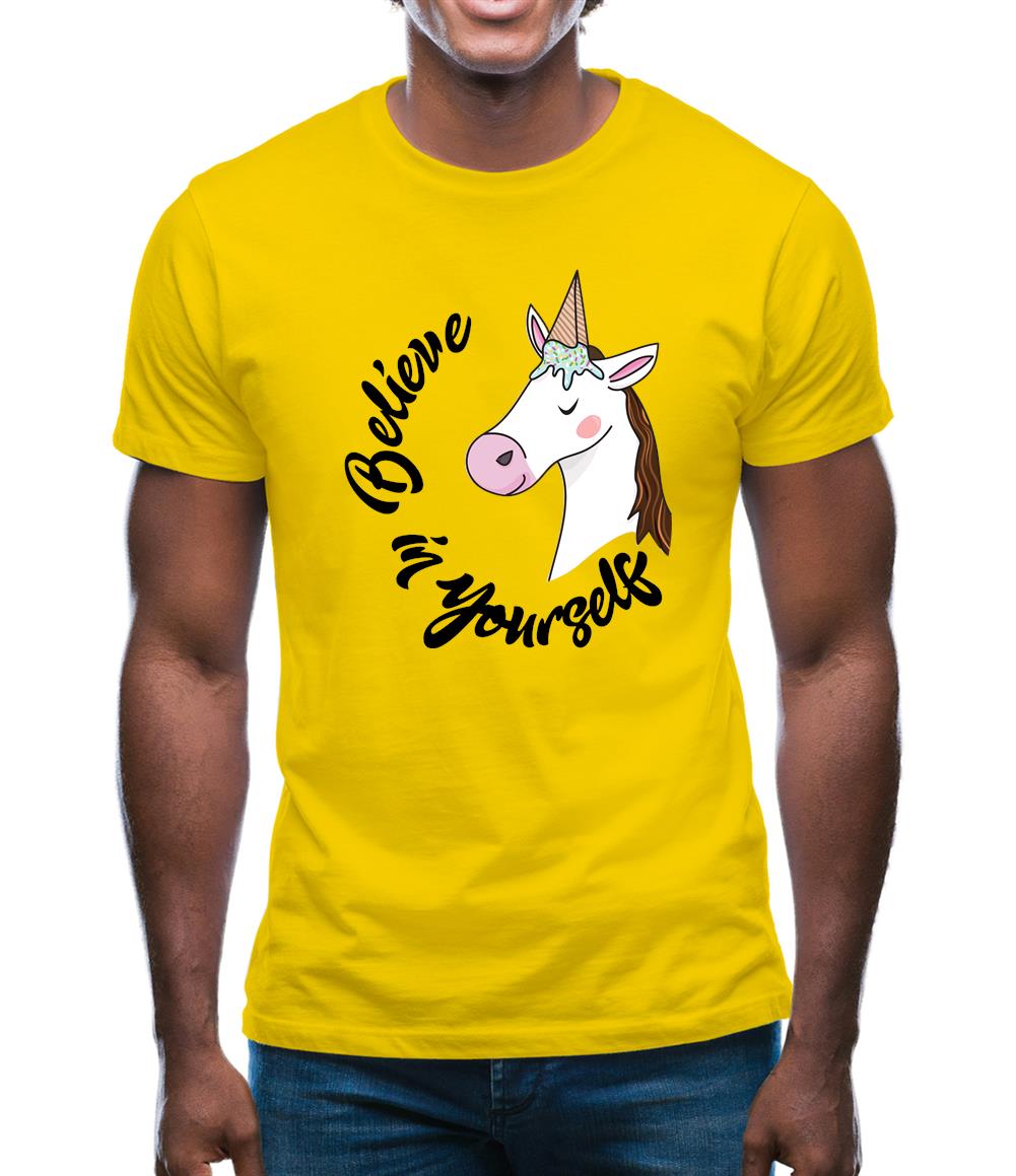 Unicorn Believe Mens T-Shirt Unicorn Believe Mens T-Shirt
