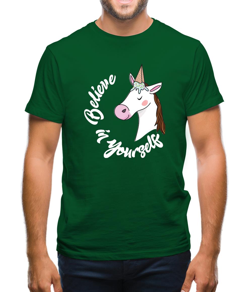Unicorn Believe Mens T-Shirt Unicorn Believe Mens T-Shirt