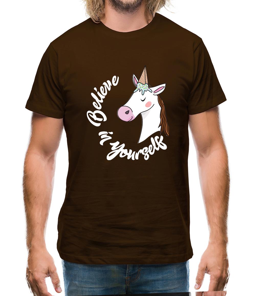 Unicorn Believe Mens T-Shirt Unicorn Believe Mens T-Shirt