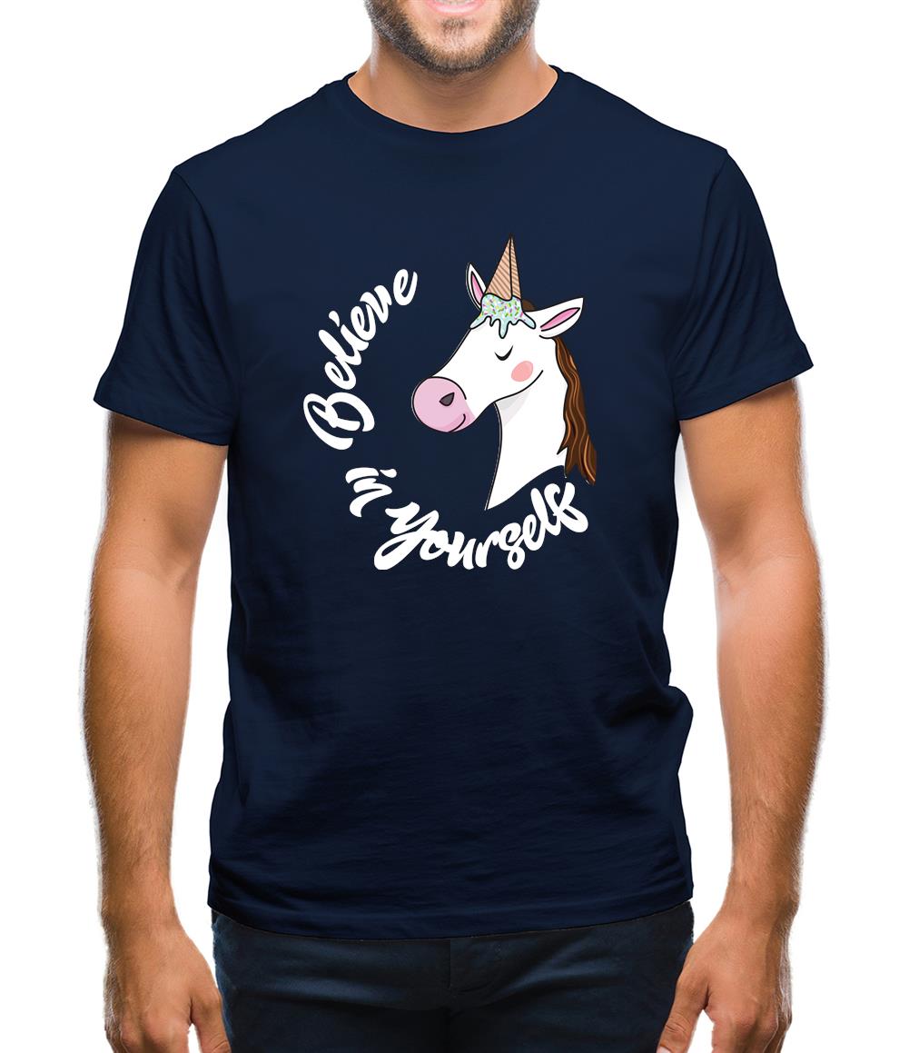 Unicorn Believe Mens T-Shirt Unicorn Believe Mens T-Shirt
