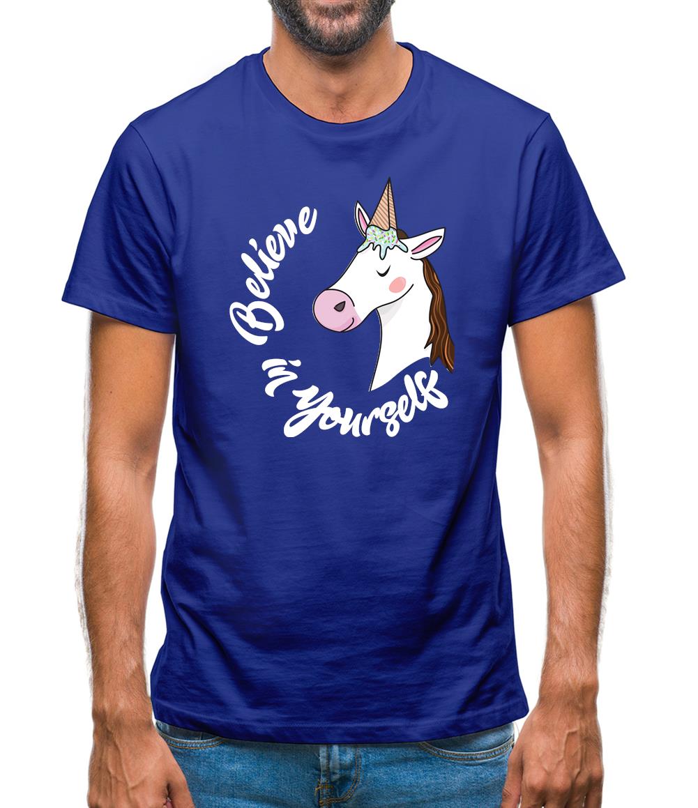 Unicorn Believe Mens T-Shirt Unicorn Believe Mens T-Shirt
