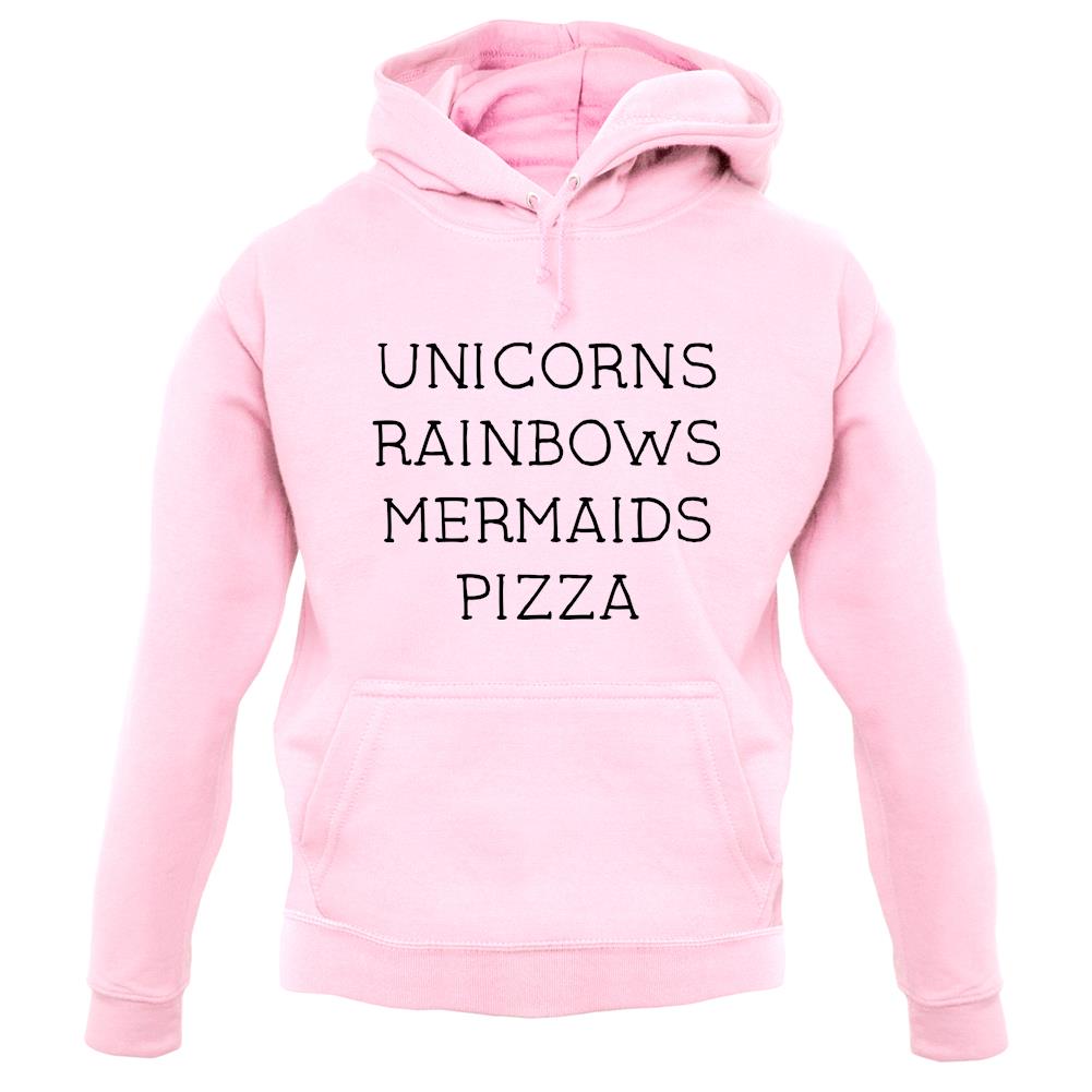 Unicorn, Rainbows, Mermaids unisex hoodie Unicorn, Rainbows, Mermaids unisex hoodie