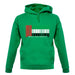 United Arab Emirates Barcode Style Flag unisex hoodie United Arab Emirates Barcode Style Flag unisex hoodie