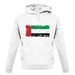 United Arab Emirates Grunge Style Flag unisex hoodie United Arab Emirates Grunge Style Flag unisex hoodie
