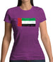 United Arab Emirates Grunge Style Flag Womens T-Shirt United Arab Emirates Grunge Style Flag Womens T-Shirt