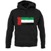 United Arab Emirates Grunge Style Flag unisex hoodie United Arab Emirates Grunge Style Flag unisex hoodie